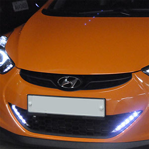 [ Elantra 2010~ ï¼ˆAvante MD) auto parts ] Fog lamp LED day light  Made in Korea